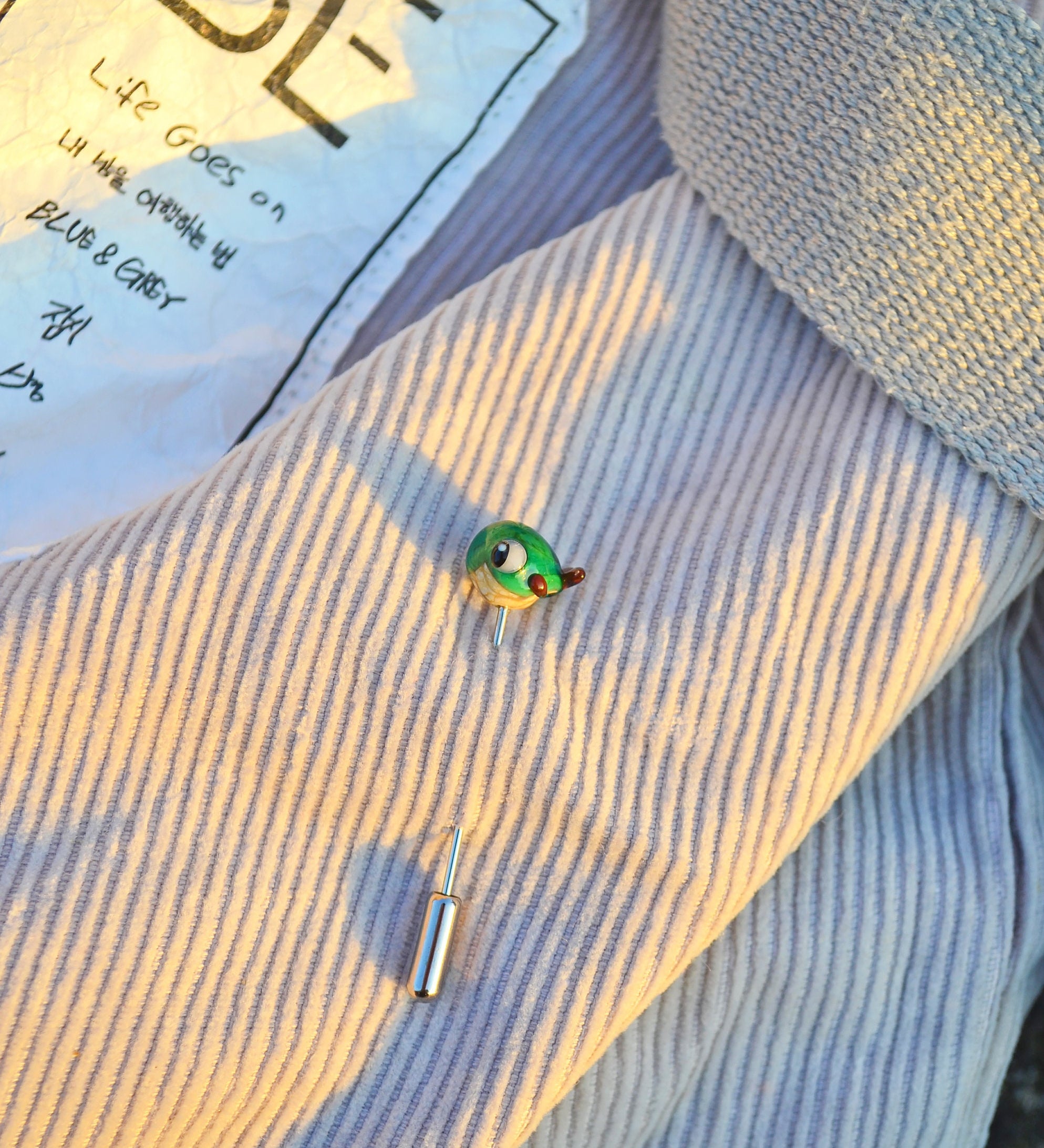 Whale brooch, Whale pin, Best Friend Gift, Glass Jewelry, Gift for Daughter, Gifts for Her