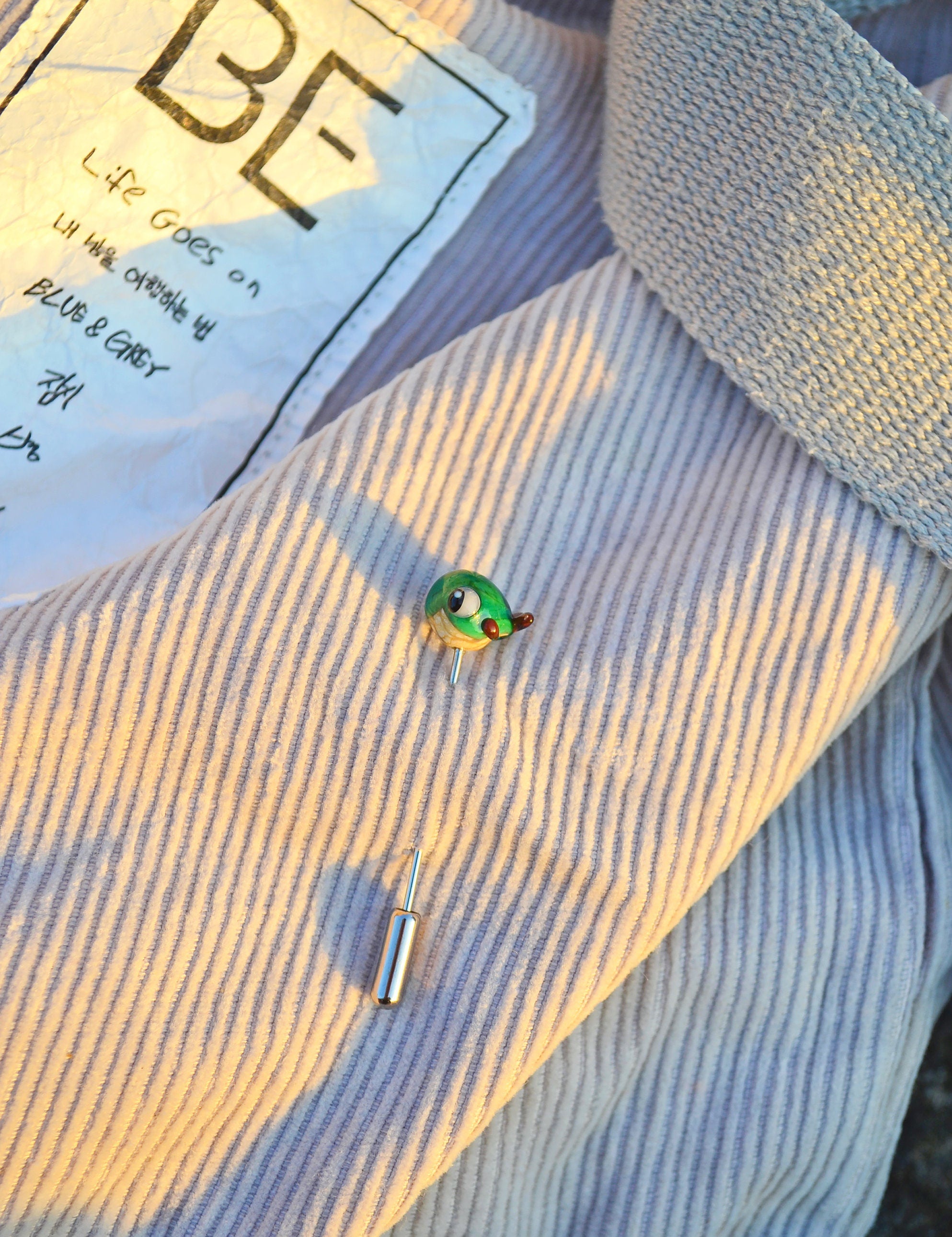 Whale Brooch