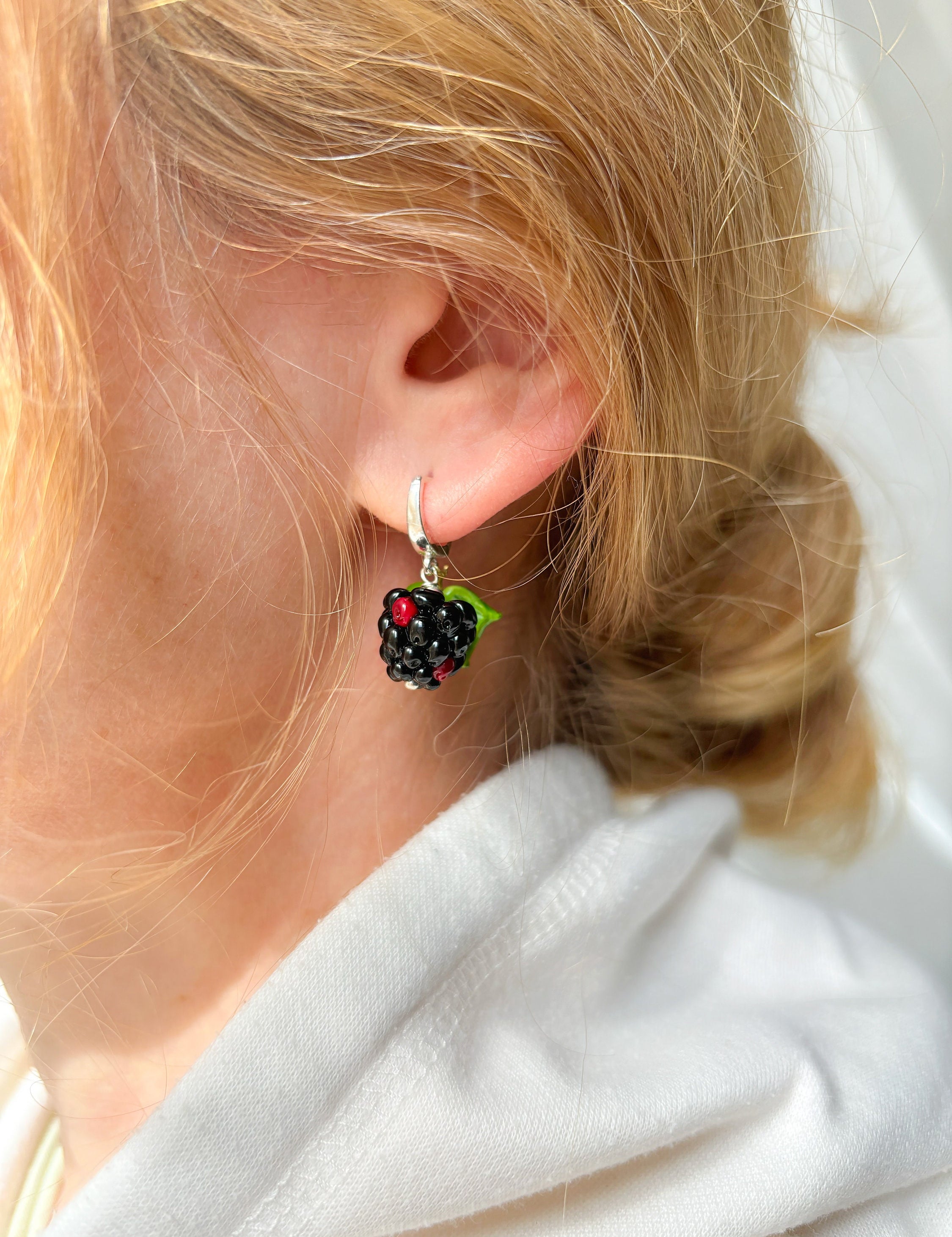 Blackberry Earrings