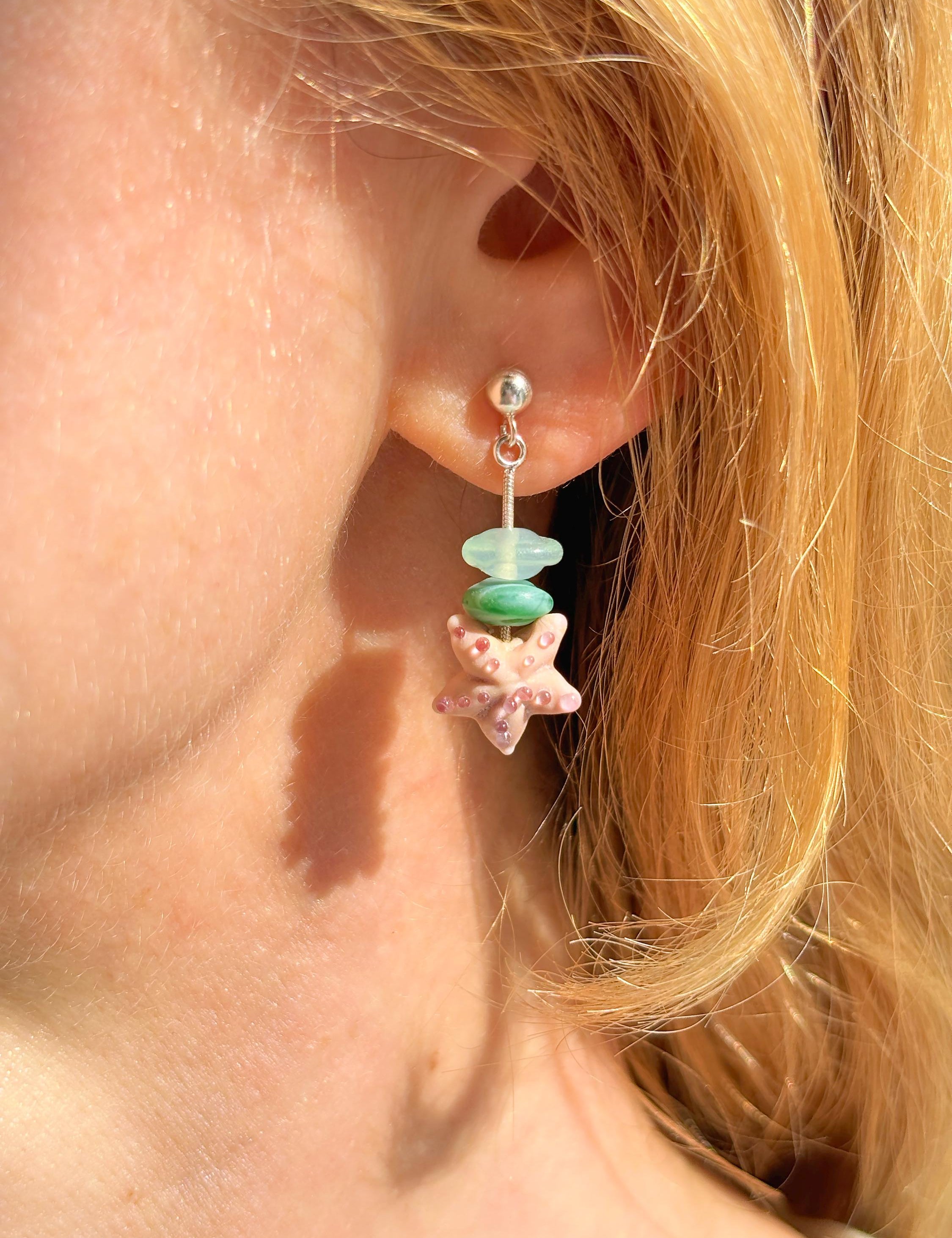 Octopus & Starfish Earrings