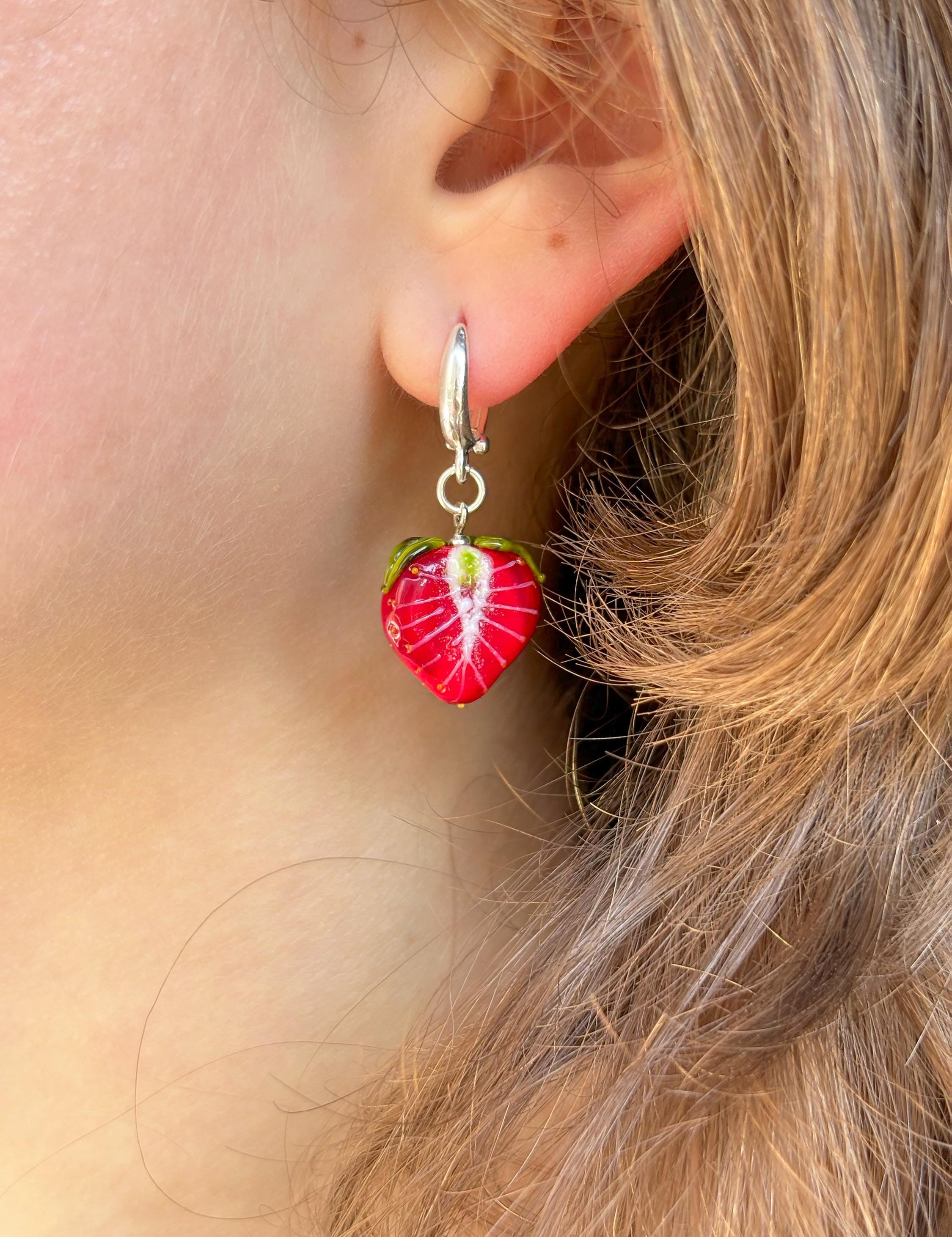 Strawberry Earrings