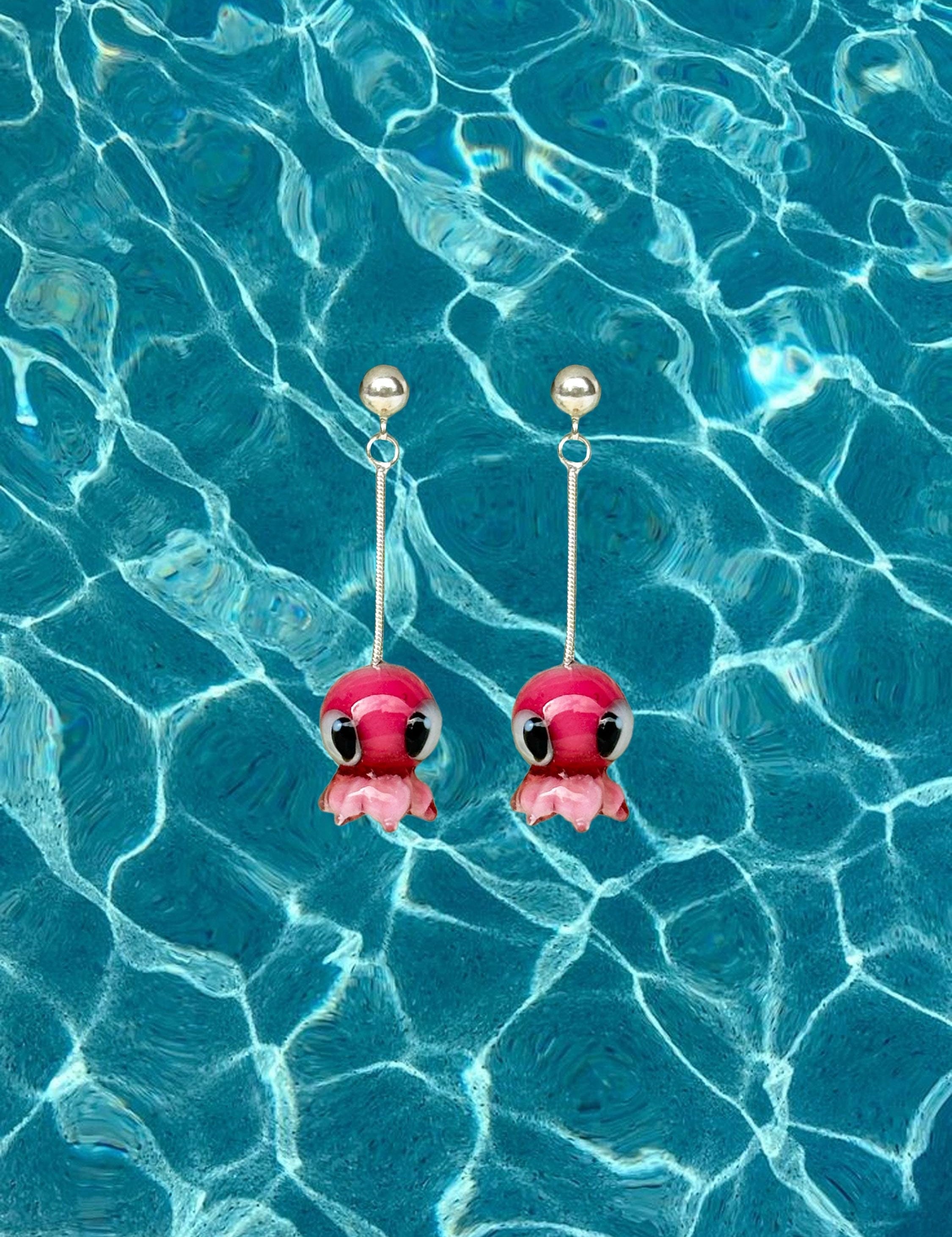 Octopus Earrings