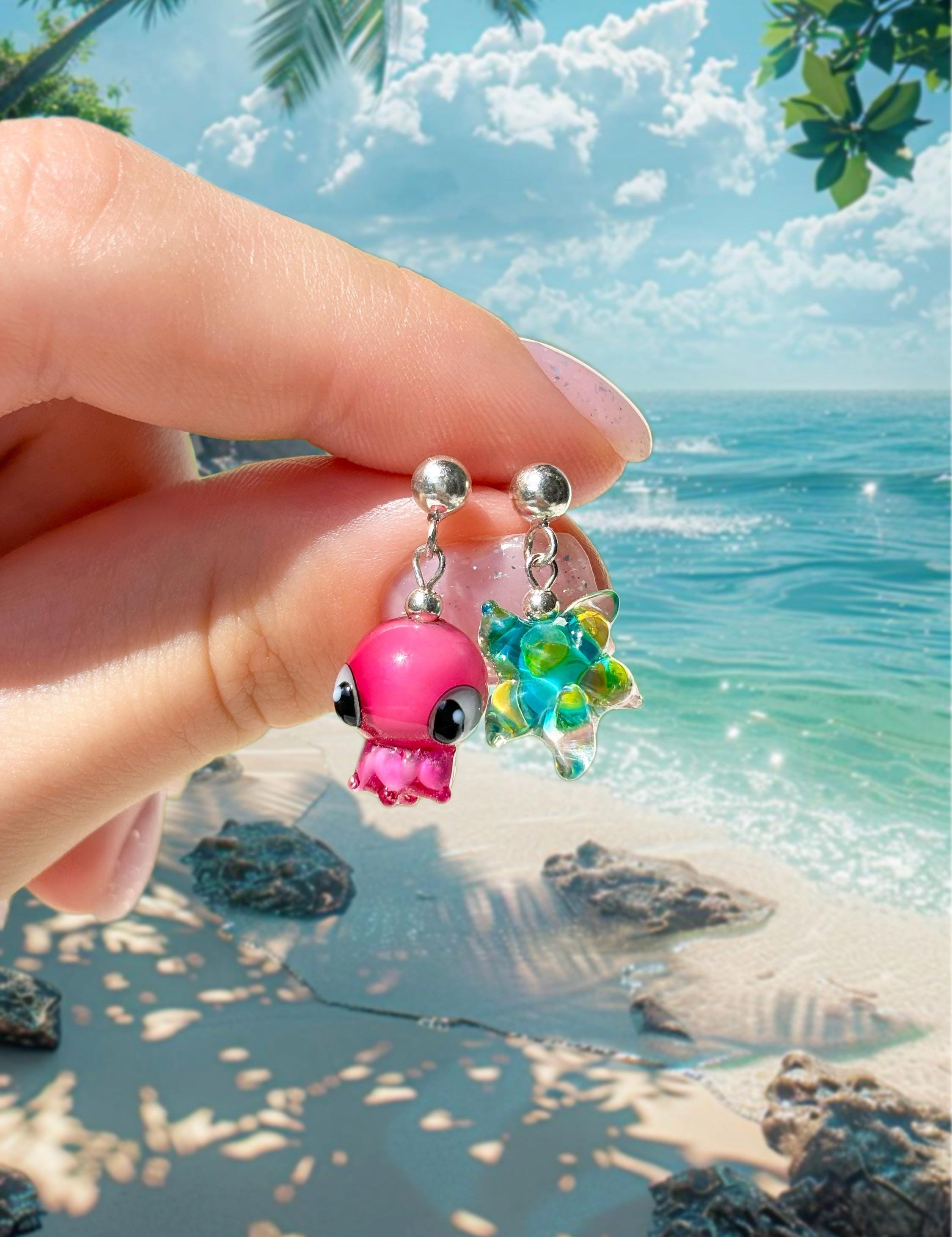 Lucky Octopus Earrings