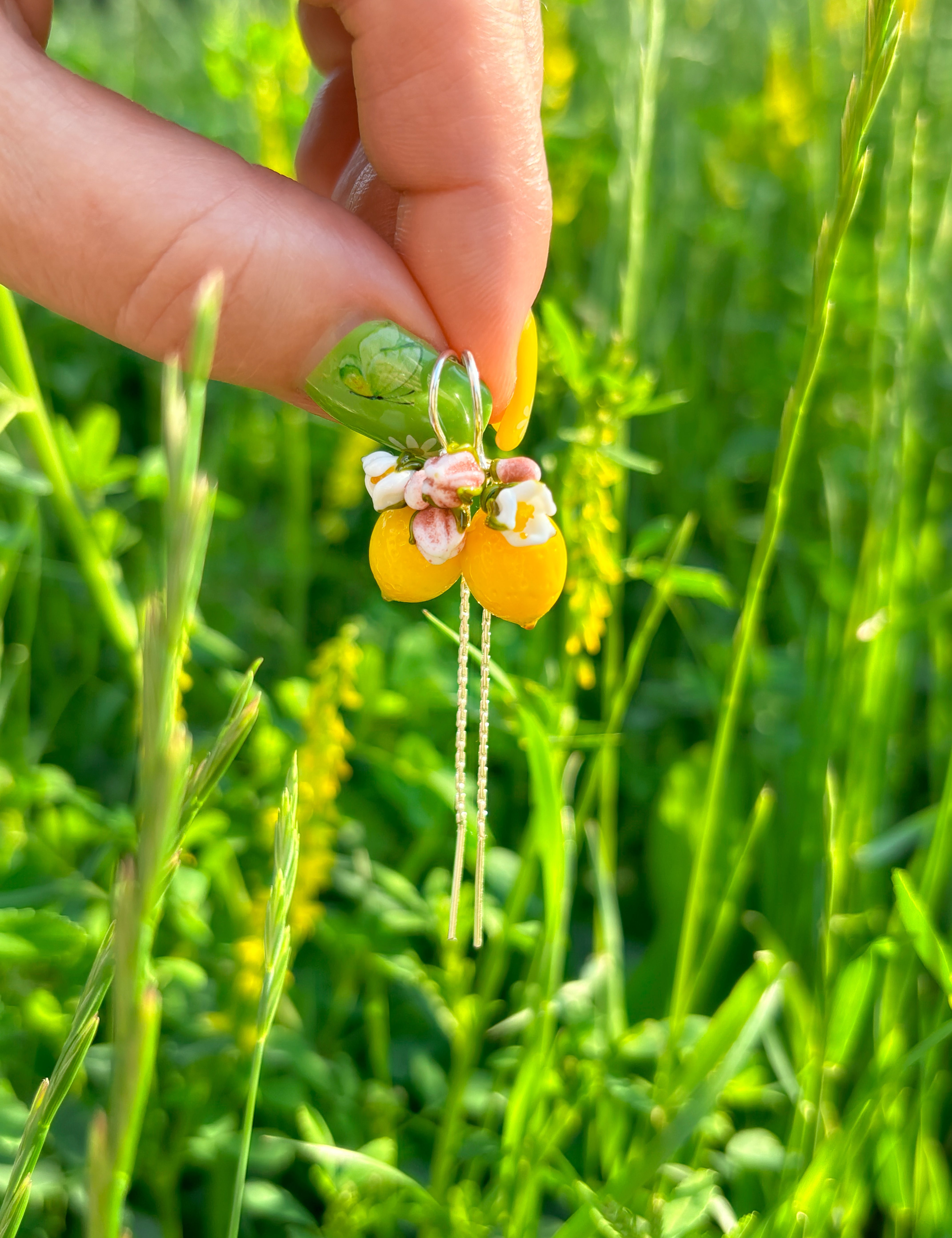 Lemon Earrings