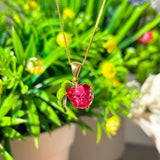 Pink Raspberry Necklace