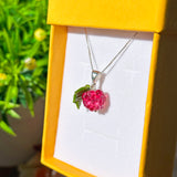 Pink Raspberry Necklace