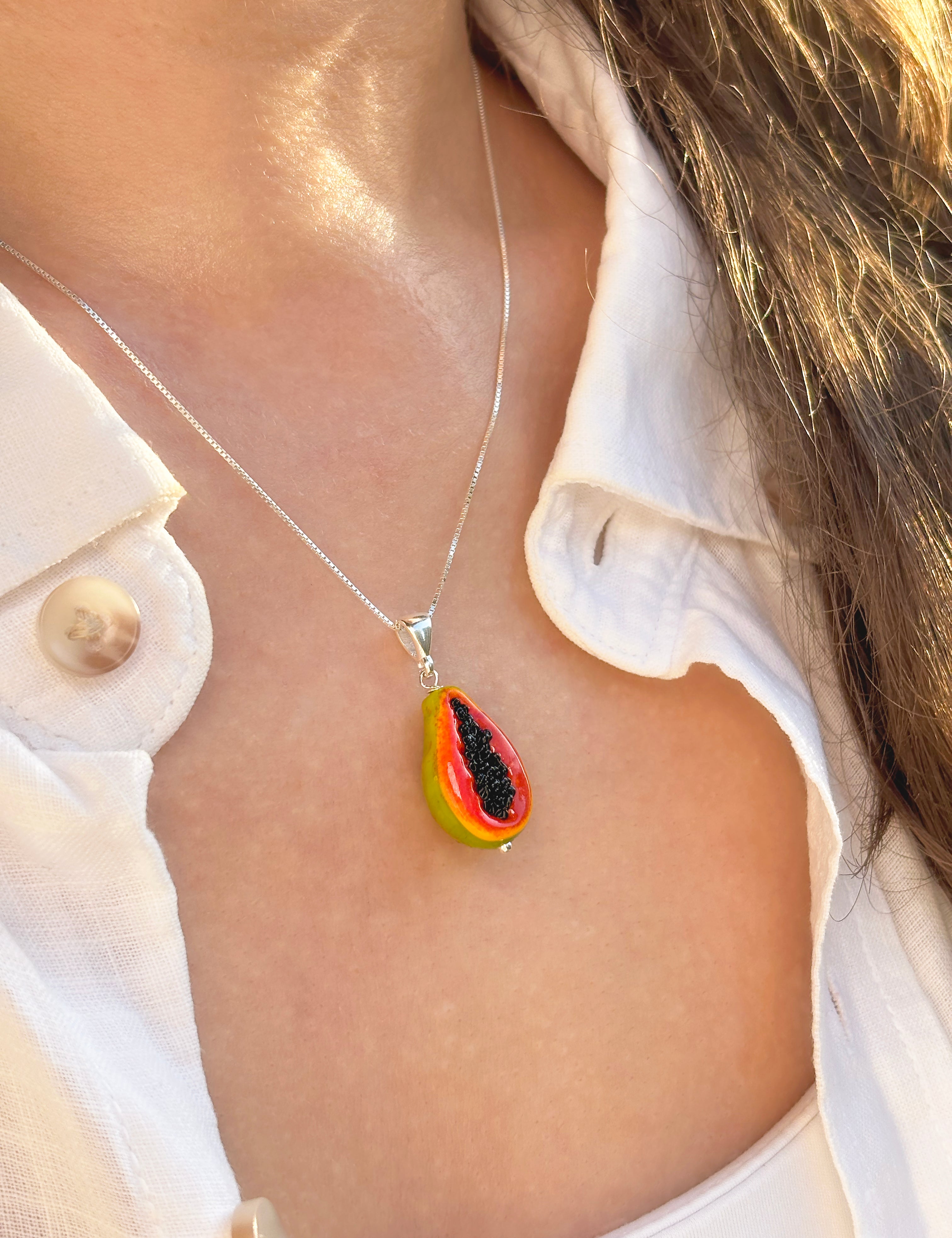 Lucky Papaya Necklace