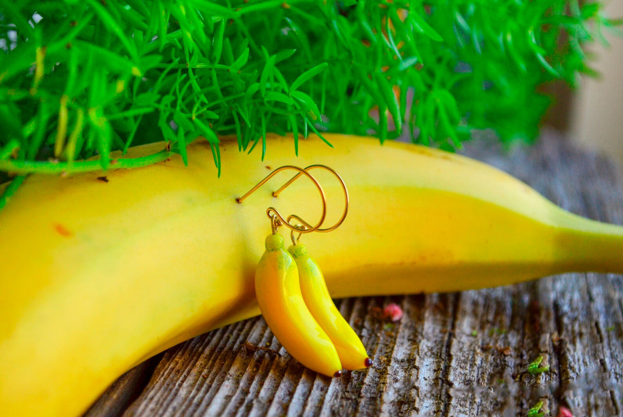 Lucky Banana Earrings