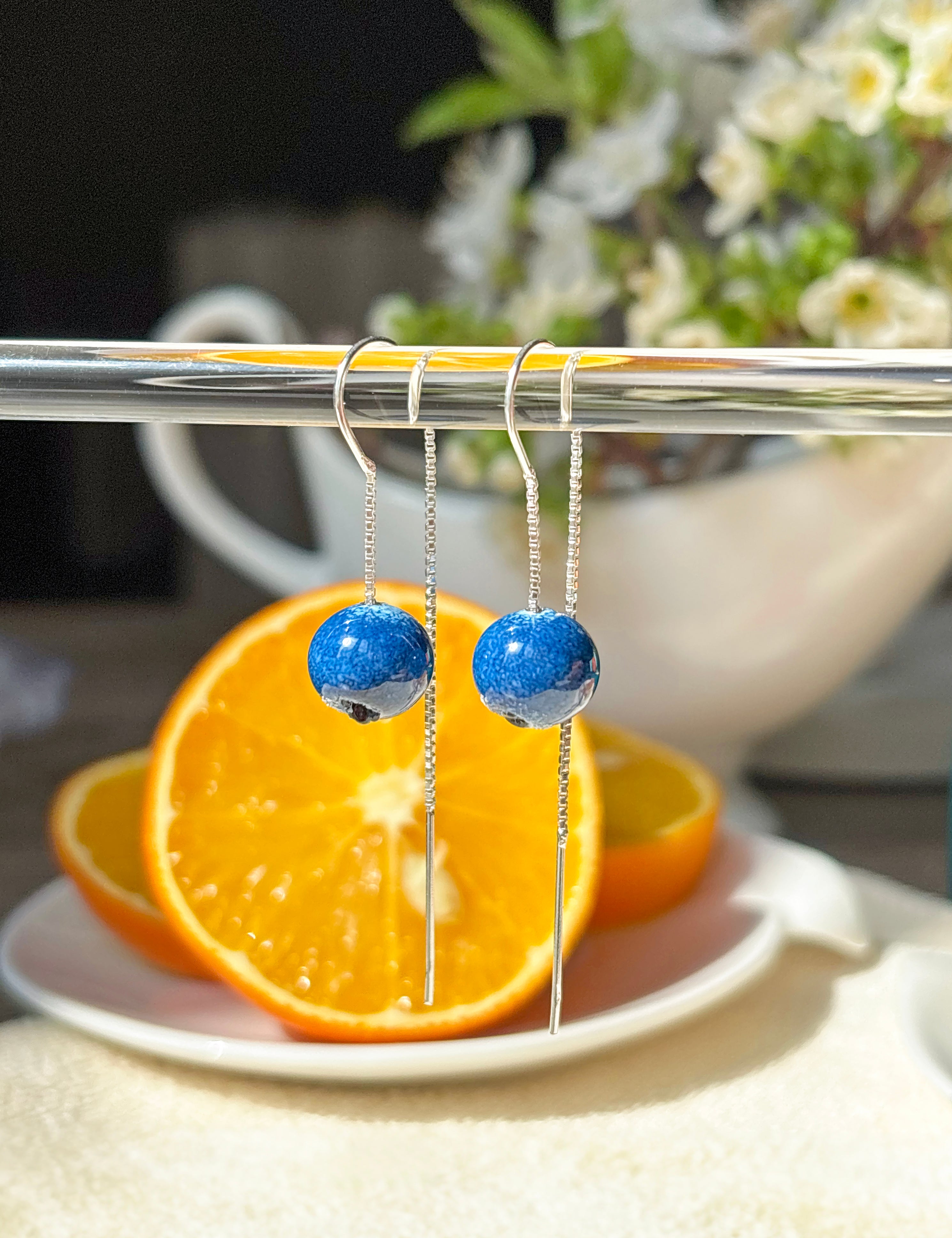 Lucky Blueberry Earrings