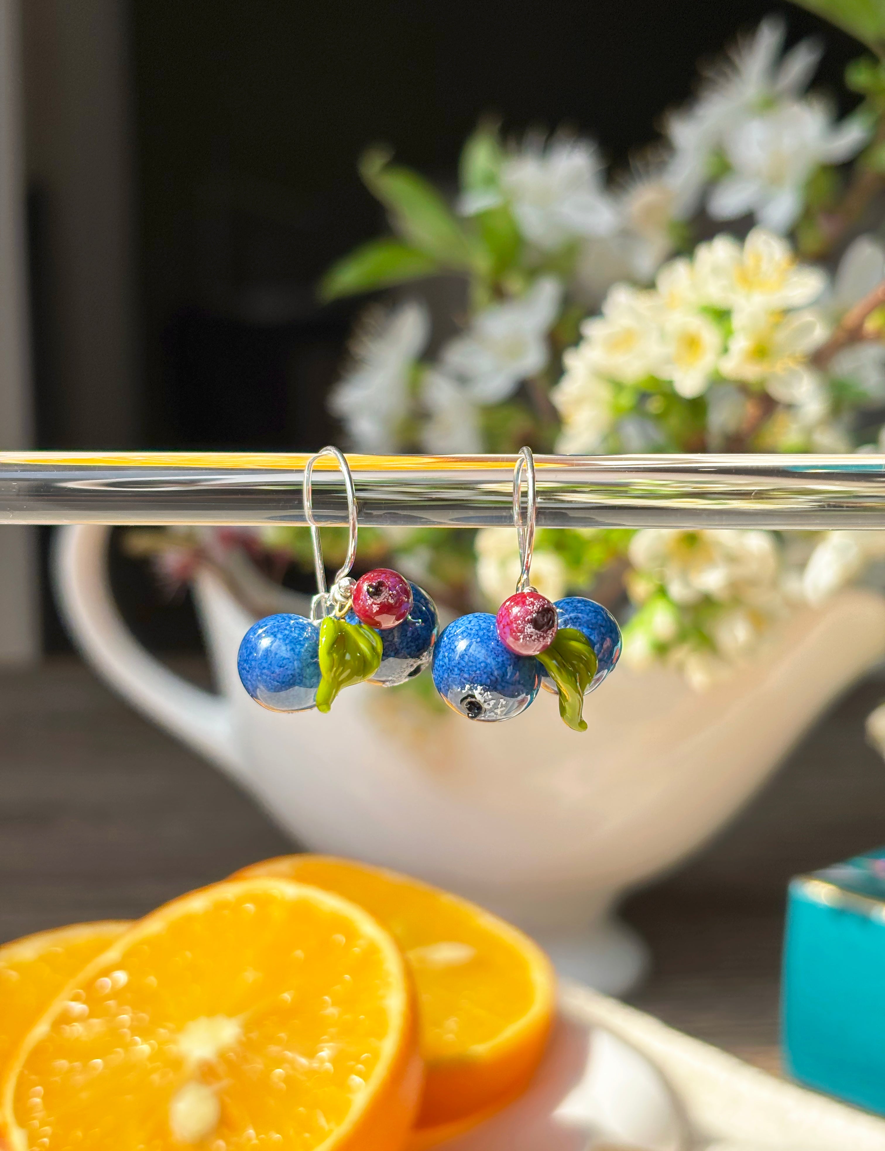 Lucky Blueberry Earrings