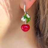 Lucky Cherry Earrings (Mini version)