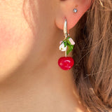 Lucky Cherry Earrings (Mini version)